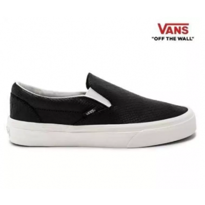 Vans Black Vn0A38F7Os3 Classic Slip-On Sneaker For Men